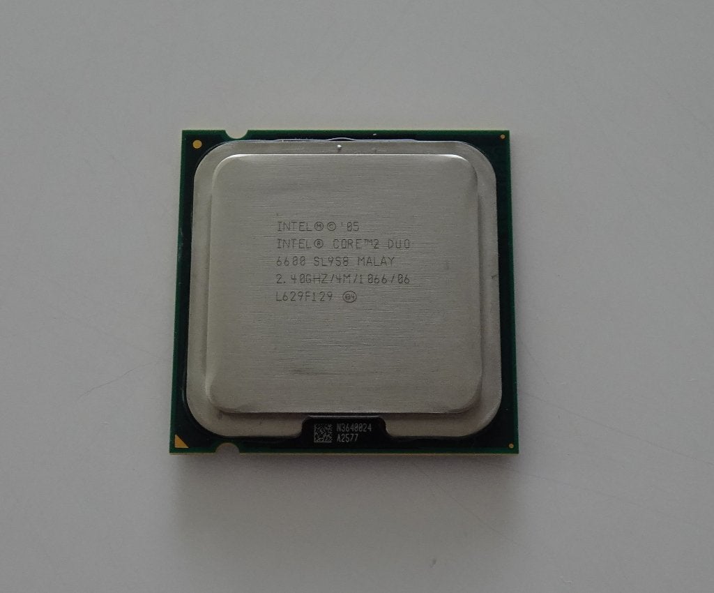 Intel Core 2 Duo 6600 @ 2.40 GHz Processor, Ophalen, Zo goed als nieuw, 3 tot 4 Ghz