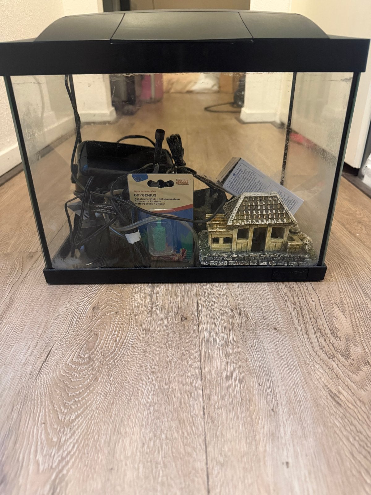 Mooie vissen aquarium, Gebruikt, Ophalen of Verzenden, Leeg aquarium, Superfish