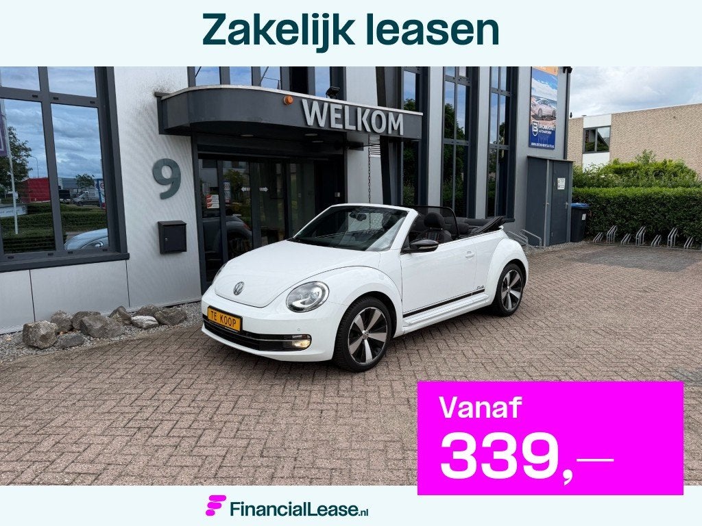 Volkswagen Beetle Cabriolet 1.2 TSI Club 105PK Navi, PDC, Cl, Voorwielaandrijving, Gebruikt, 4 cilinders, Cabriolet