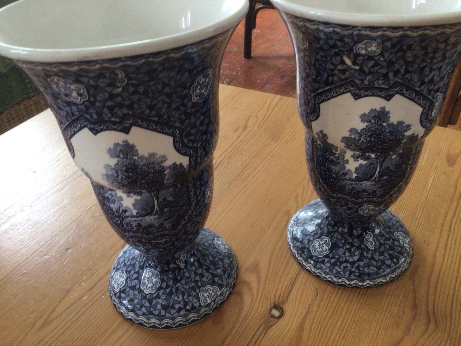 Villeroy & Boch Kaststukken - Blauw/Wit Decor, Ophalen of Verzenden