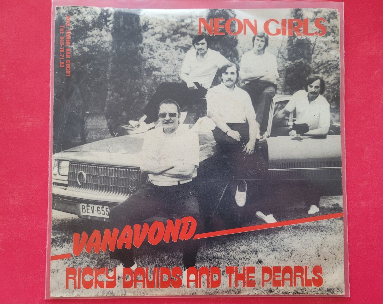 Ricky & The Pearls - Neon Girls - Vanavond, Cd's en Dvd's, Ophalen, Zo goed als nieuw, Overige formaten, Levenslied of Smartlap