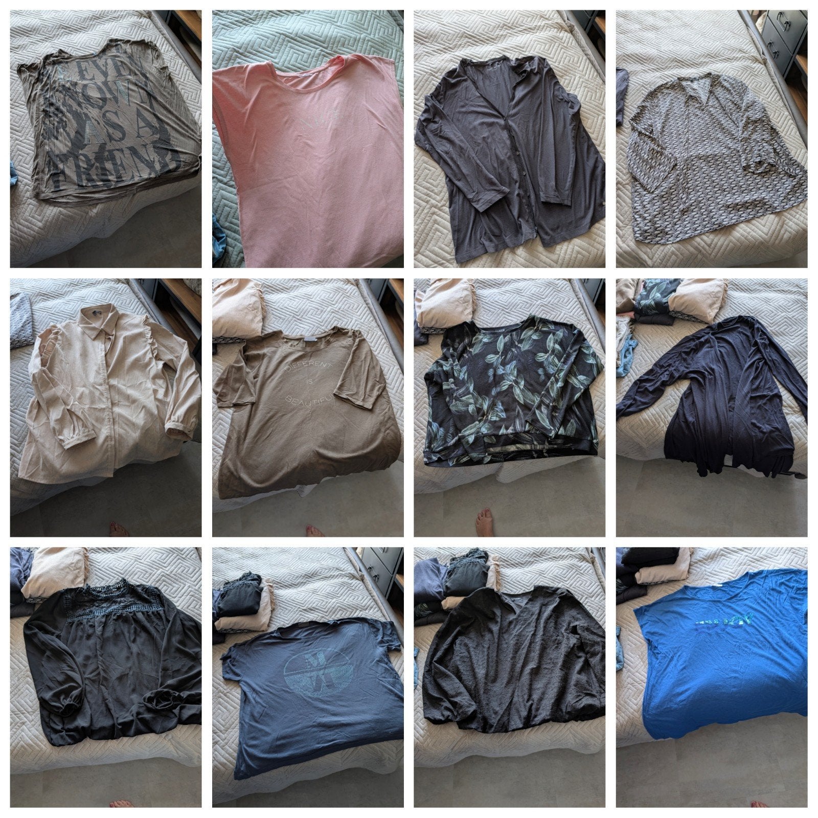 Groot kledingpakket dames 46/48 - blouses, shirts, broek, Ophalen of Verzenden, Gedragen