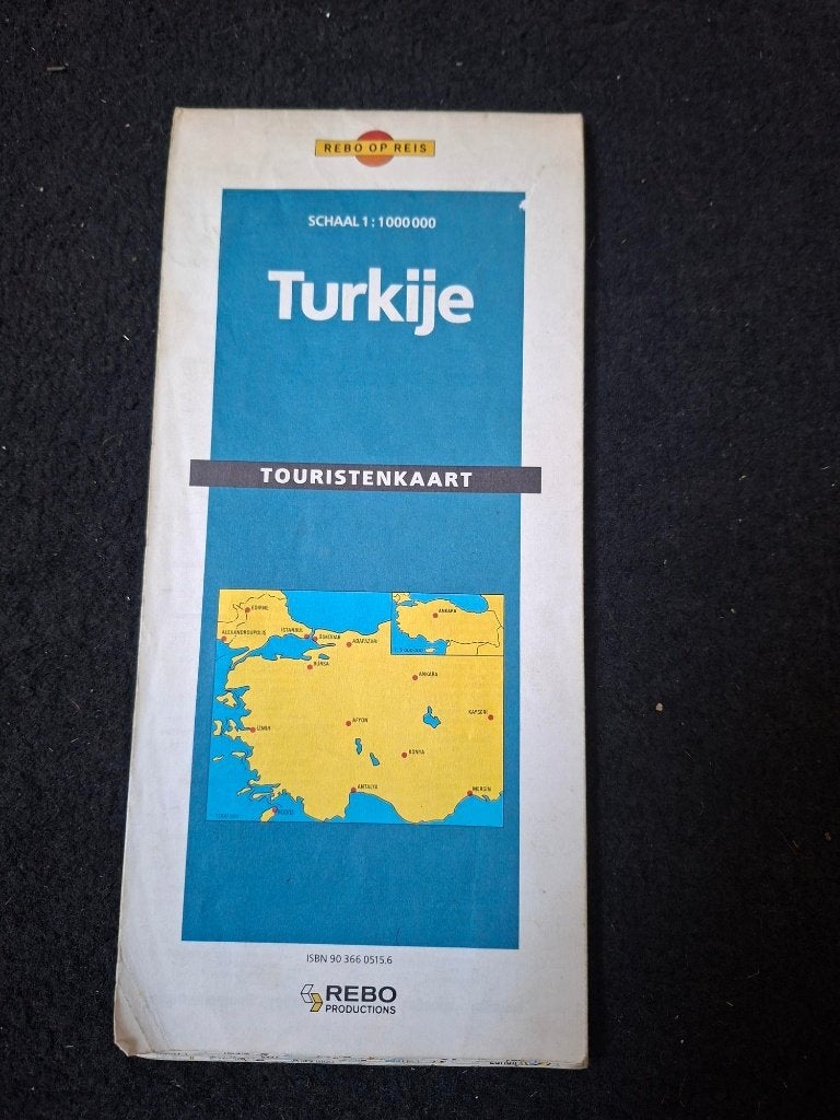 3 landkaarten, wegenkaarten Turkije en Istanbul, Overige merken, Europa, Ophalen of Verzenden, Zo goed als nieuw