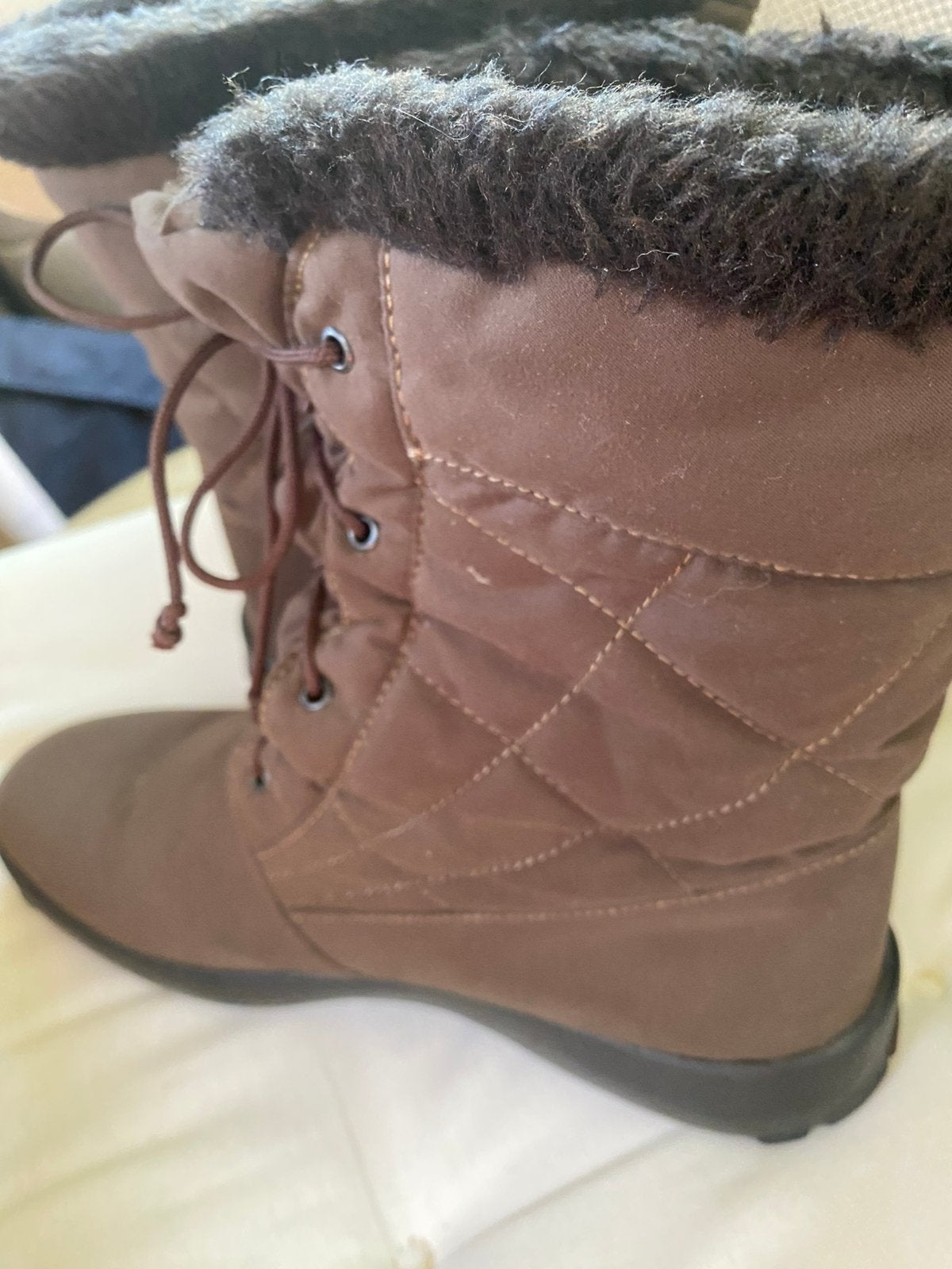 Winterlaars Hawks maat 42, Bruin, Verzenden, Snowboots, Nieuw