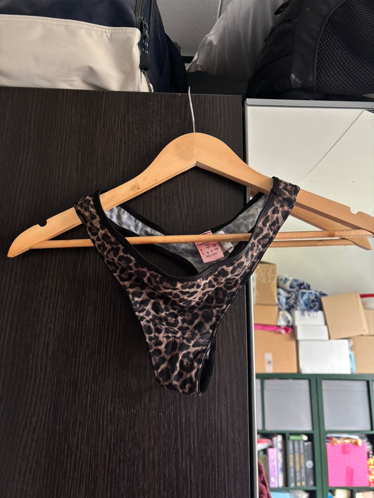 Hunkemöller panterprint string, Ophalen of Verzenden, Meerkleurig, String