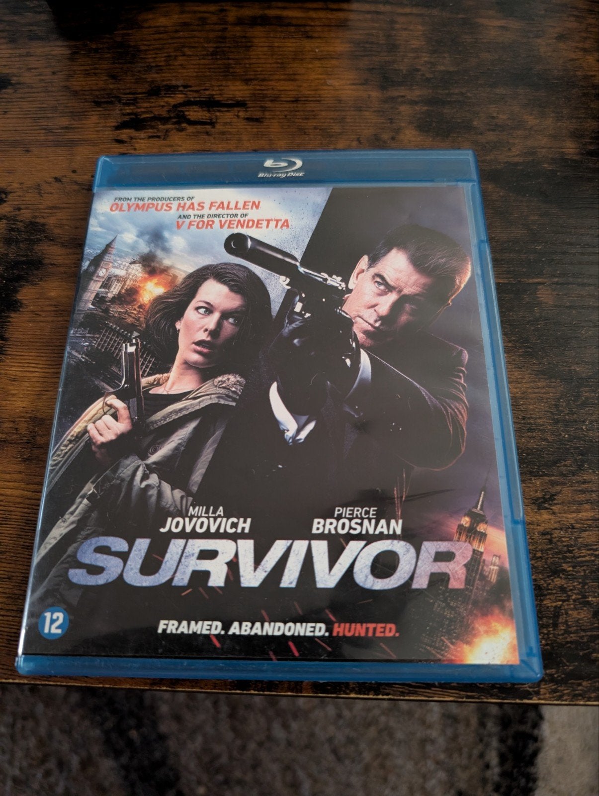 Survivor Blu-ray - Actiethriller met Pierce Brosman, Engels, Nederlands, Film, Actie