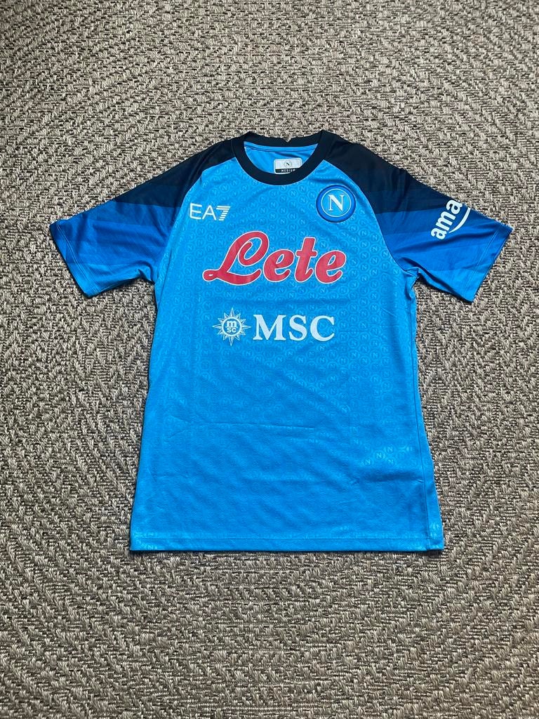 SSC Napoli Thuisshirt 2022/2023 Scudetto Winnaar - Maat M, Kleding | Heren, Sportkleding, Zo goed als nieuw, Voetbal, Maat 48/50 (M)