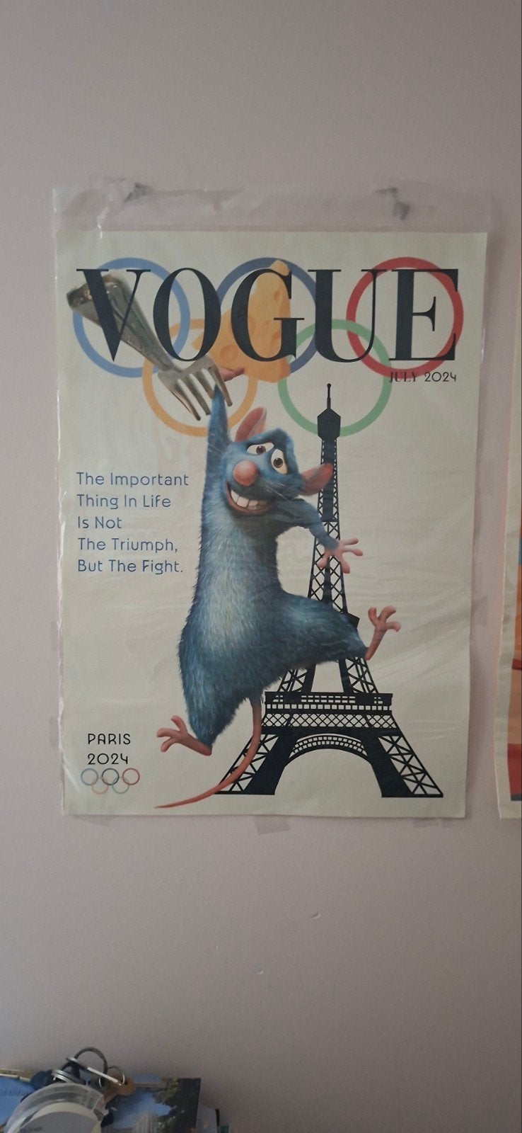 Dragon Ball Z & Ratatouille Parijs Posters, Rechthoekig Staand, Ophalen of Verzenden, Zo goed als nieuw, A1 t/m A3