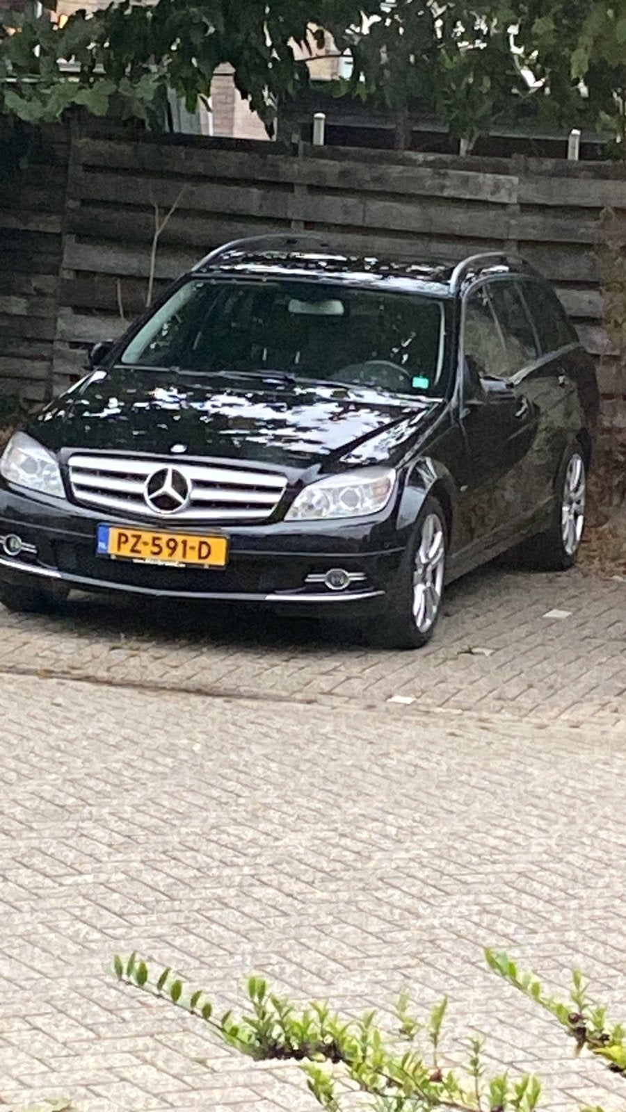 Mercedes-Benz C-Klasse 1.8 C180 CGI Estate AUT 2010 Zwart, Auto's, Achterwielaandrijving, 1800 kg, 1796 cc, Zwart