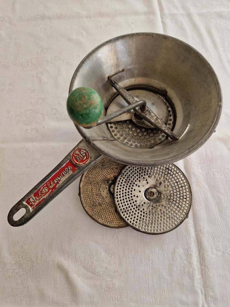 vintage/ brocante passeerzeef/passe vite merk ALG compleet, Ophalen of Verzenden