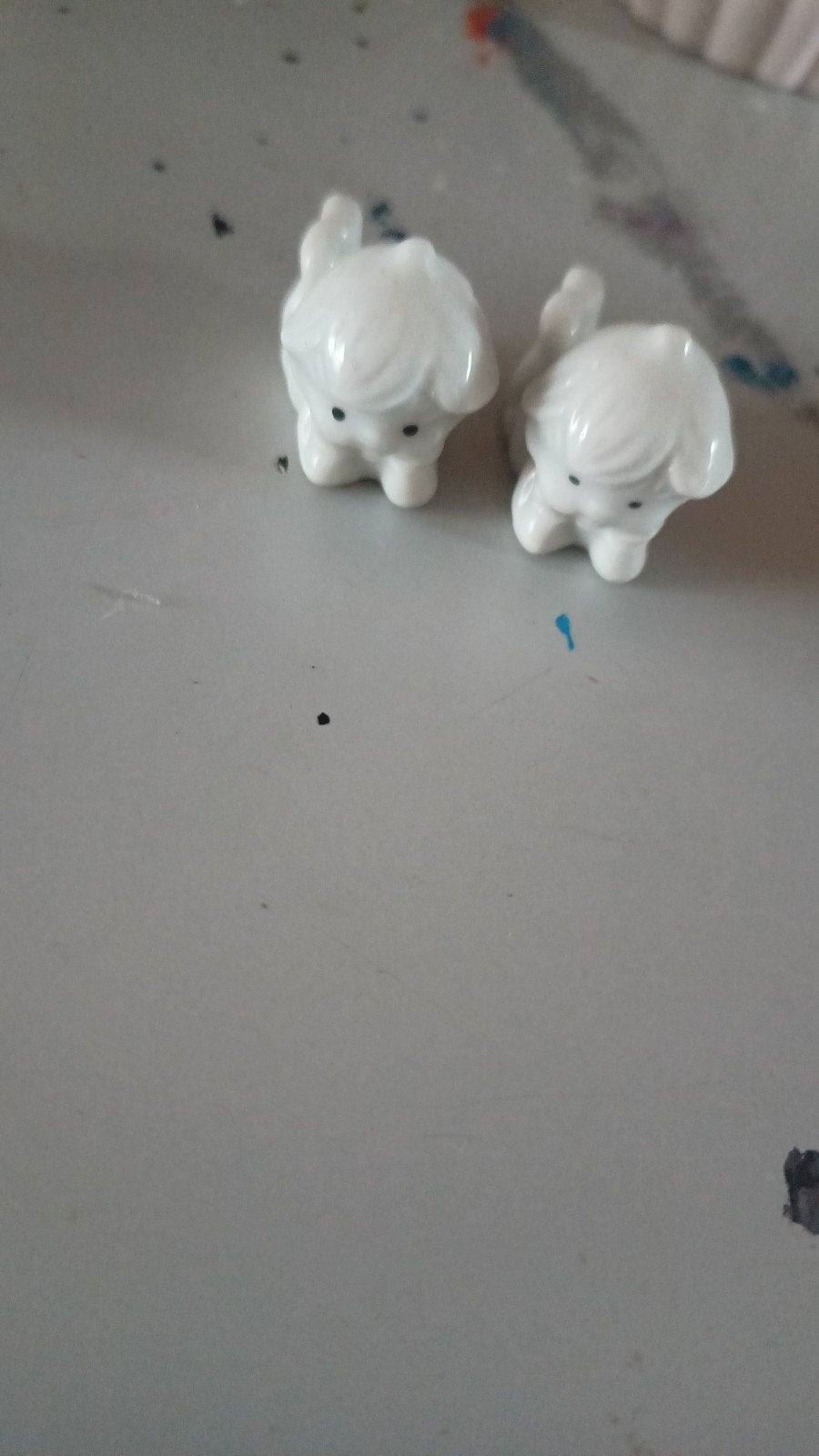 2 porseleinen letterbak fantasie figuurtjes, Verzamelen, Ophalen of Verzenden, Zo goed als nieuw, Fantasy