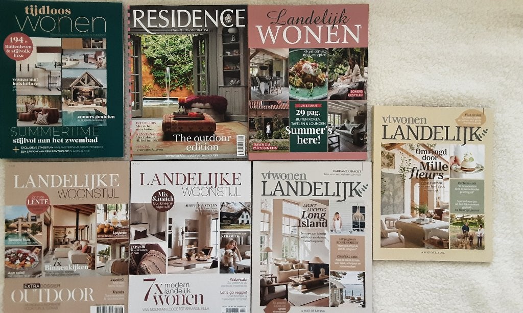 Landelijke Woonstijl, Residence, VTWonen Landelijk, Tijdloos, Boeken, Verzenden, Zo goed als nieuw, Overige typen