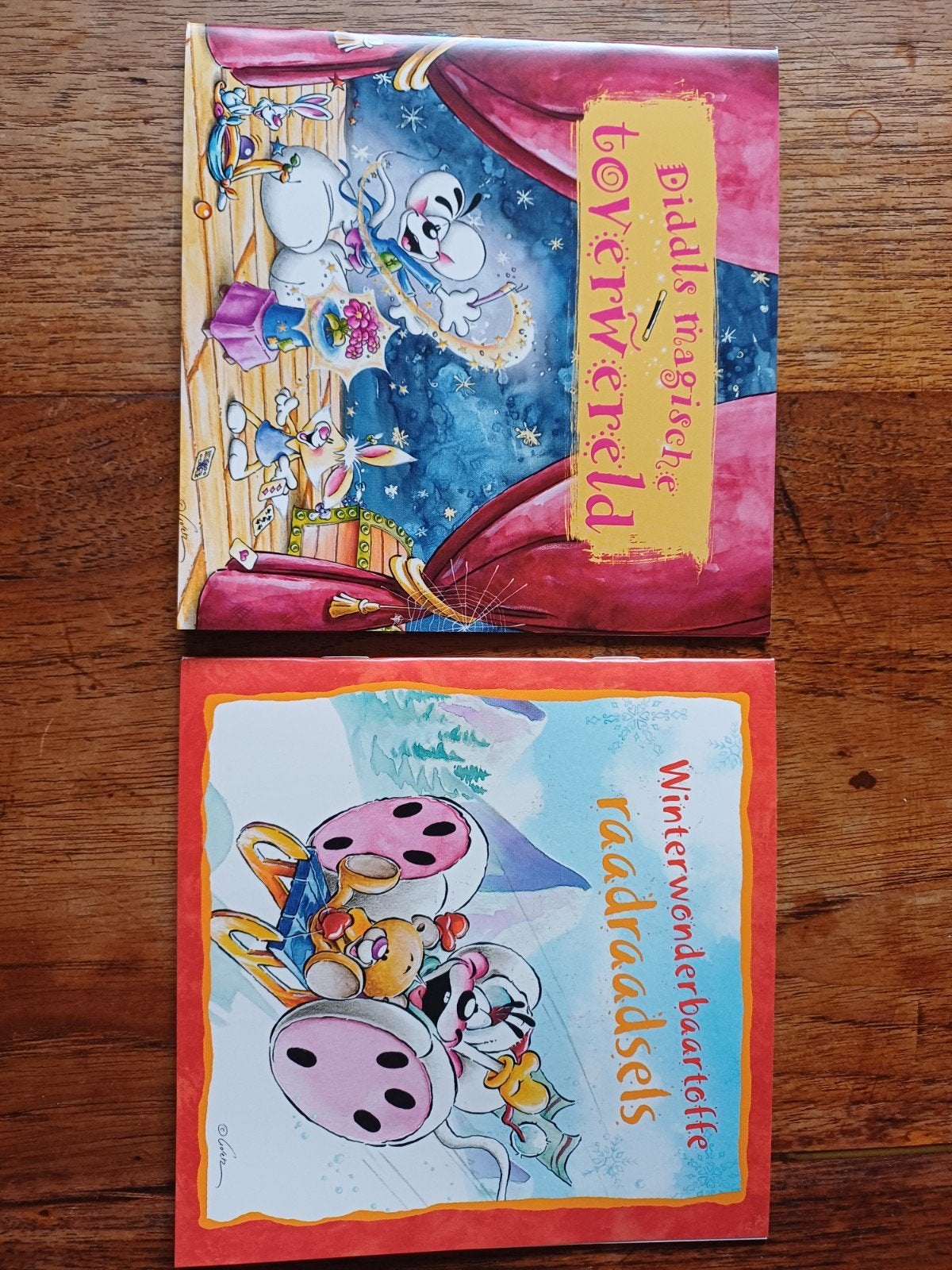 2x Diddl Magische Toverwereld & Winterwonderbaarlijke, Boeken, Ophalen of Verzenden, Zo goed als nieuw, Non-fictie