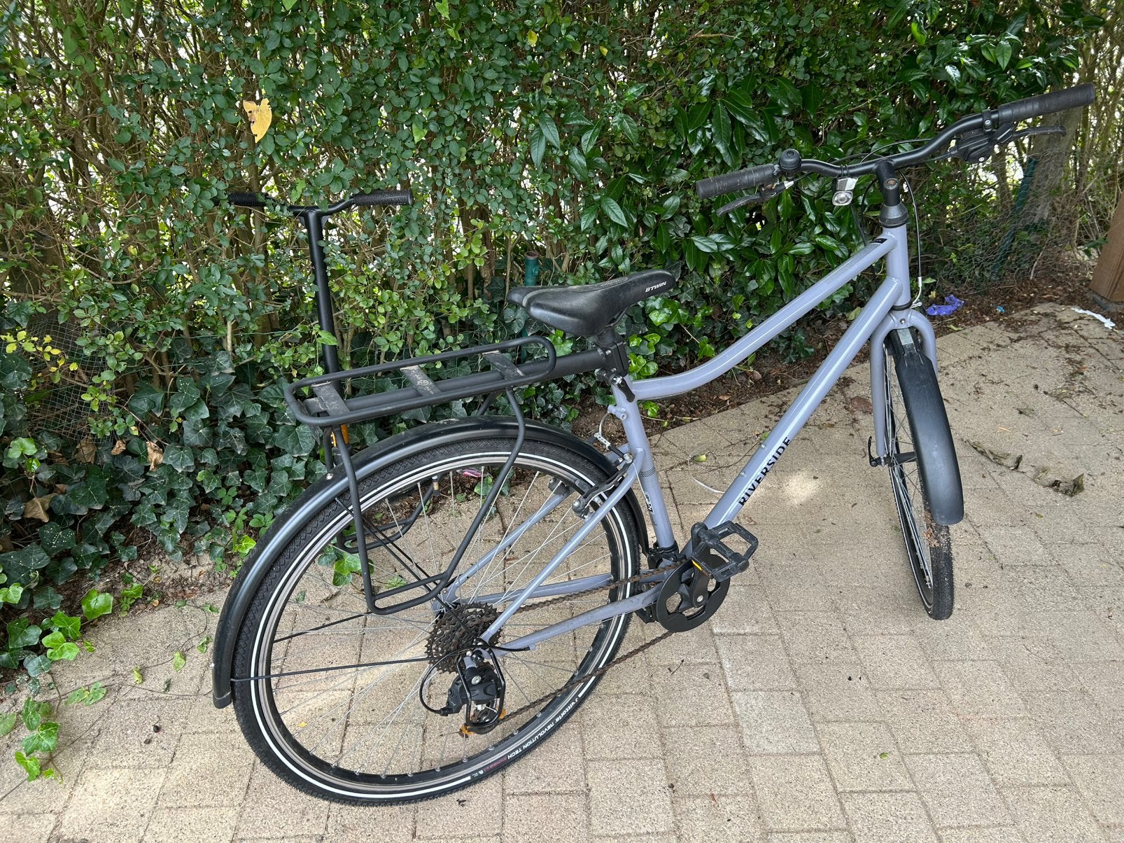 28 Riverside 120 in kleur Barbati Grey M, Gebruikt, Velgrem, Versnellingen, Ophalen