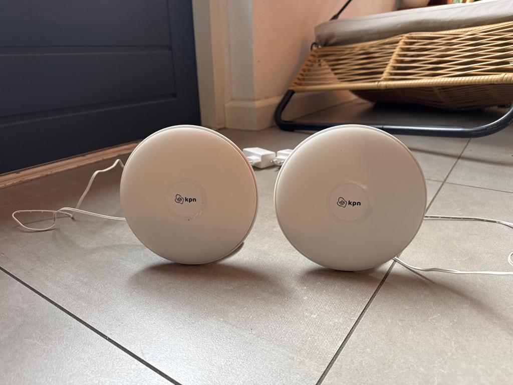 KPN SuperWifi Punten (2 stuks), Ophalen, Zo goed als nieuw, Router