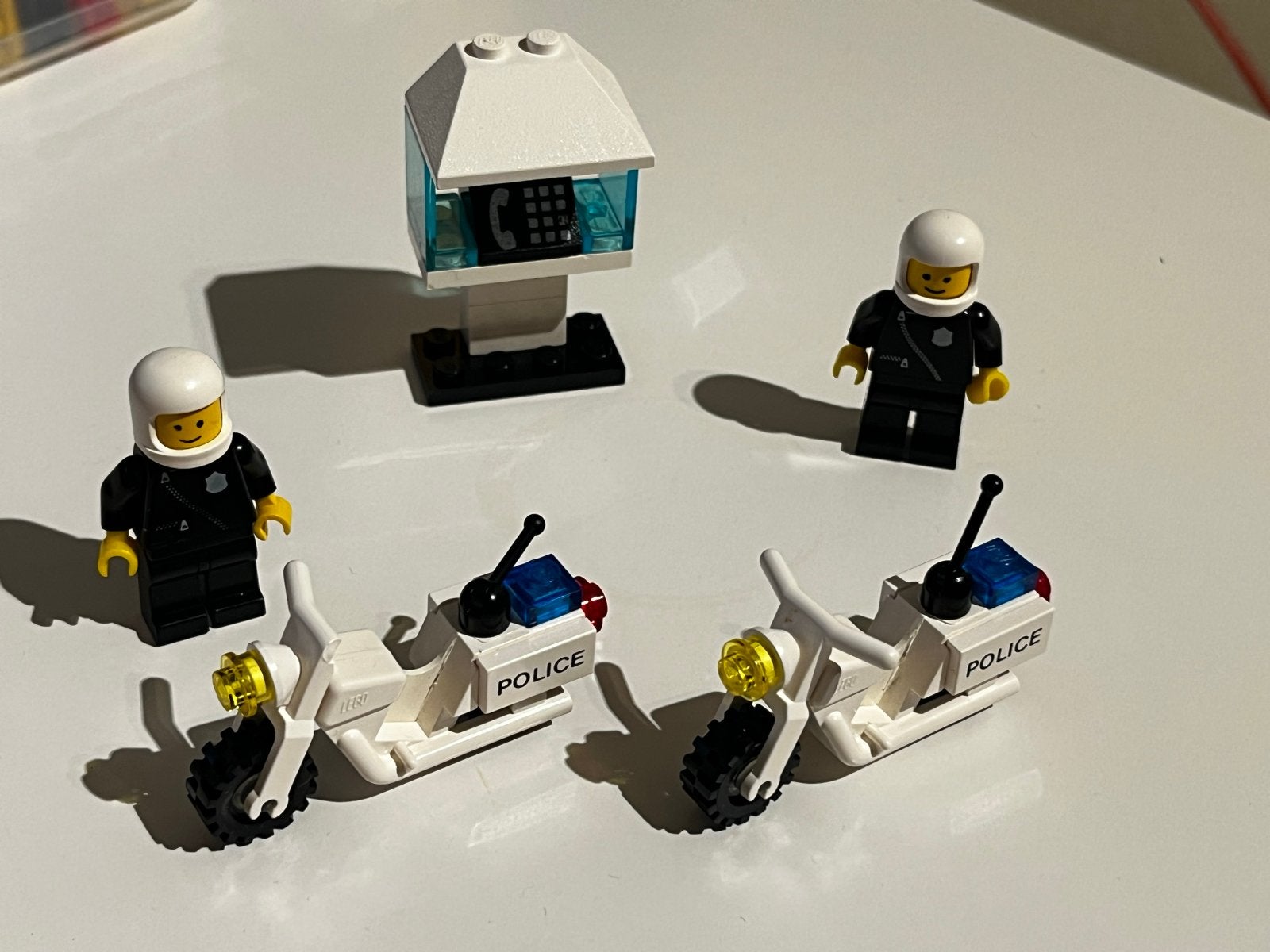 LEGO Legoland 6522 Politie Motor Patrouille (1987), Ophalen of Verzenden, Gebruikt