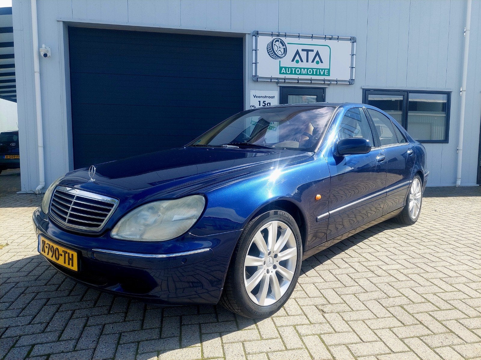 Mercedes Benz S Klasse S430 W220 APK V8, Automaat, Achterwielaandrijving, Blauw, Leder