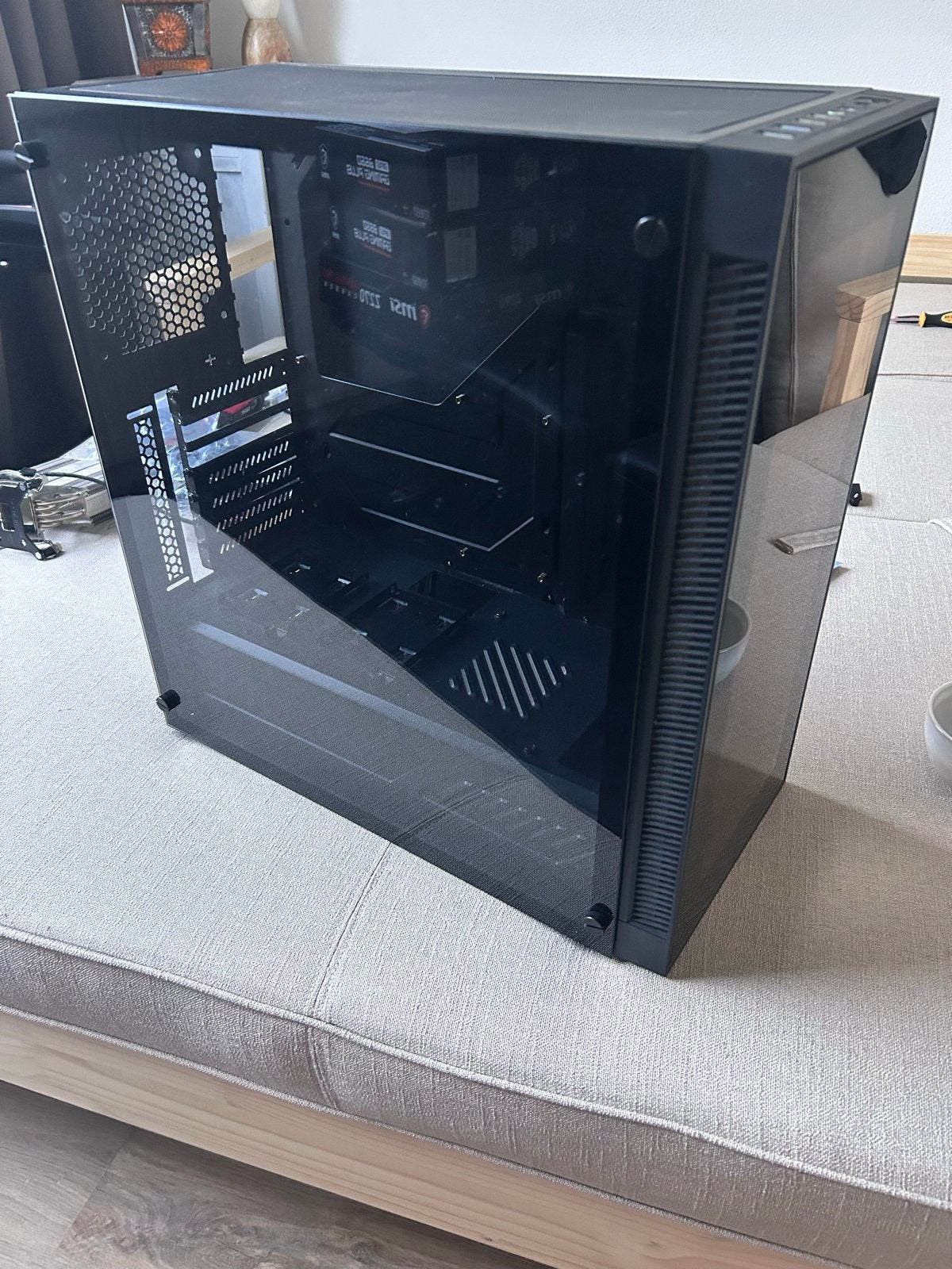 Sharkoon TG5 PC Behuizing - Zonder Fans, Computers en Software, Ophalen, Gebruikt