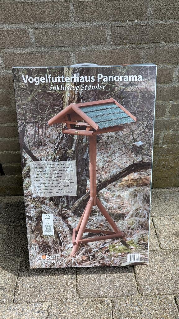 Vogelvoederhuisje Panorama nieuw!, Ophalen, Nieuw