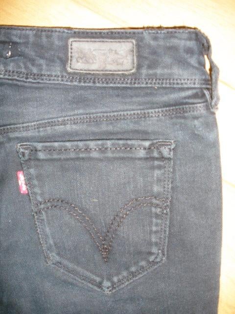 LEVI spijkerbroek 471 Slim Fit zwart maat 30 x 34, Zwart, Ophalen of Verzenden, Zo goed als nieuw, W30 - W32 (confectie 38/40)