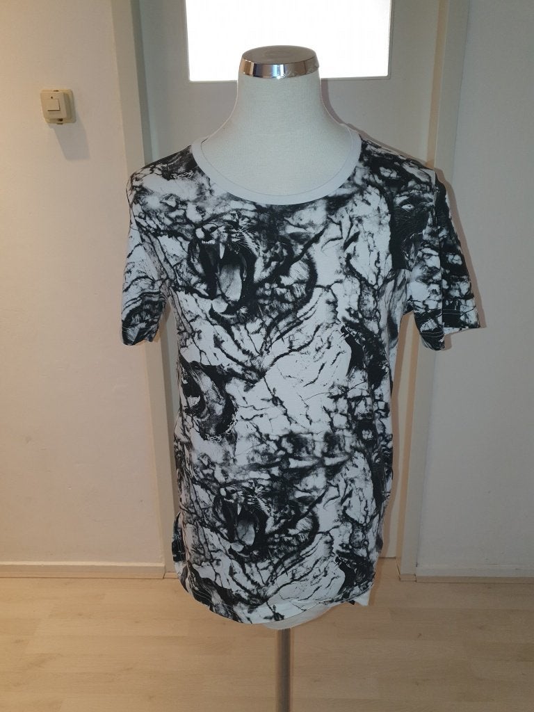 Coolcat T-shirt met tijgerprint - Maat M, Ophalen of Verzenden, Meerkleurig, Maat 48/50 (M), Coolcat