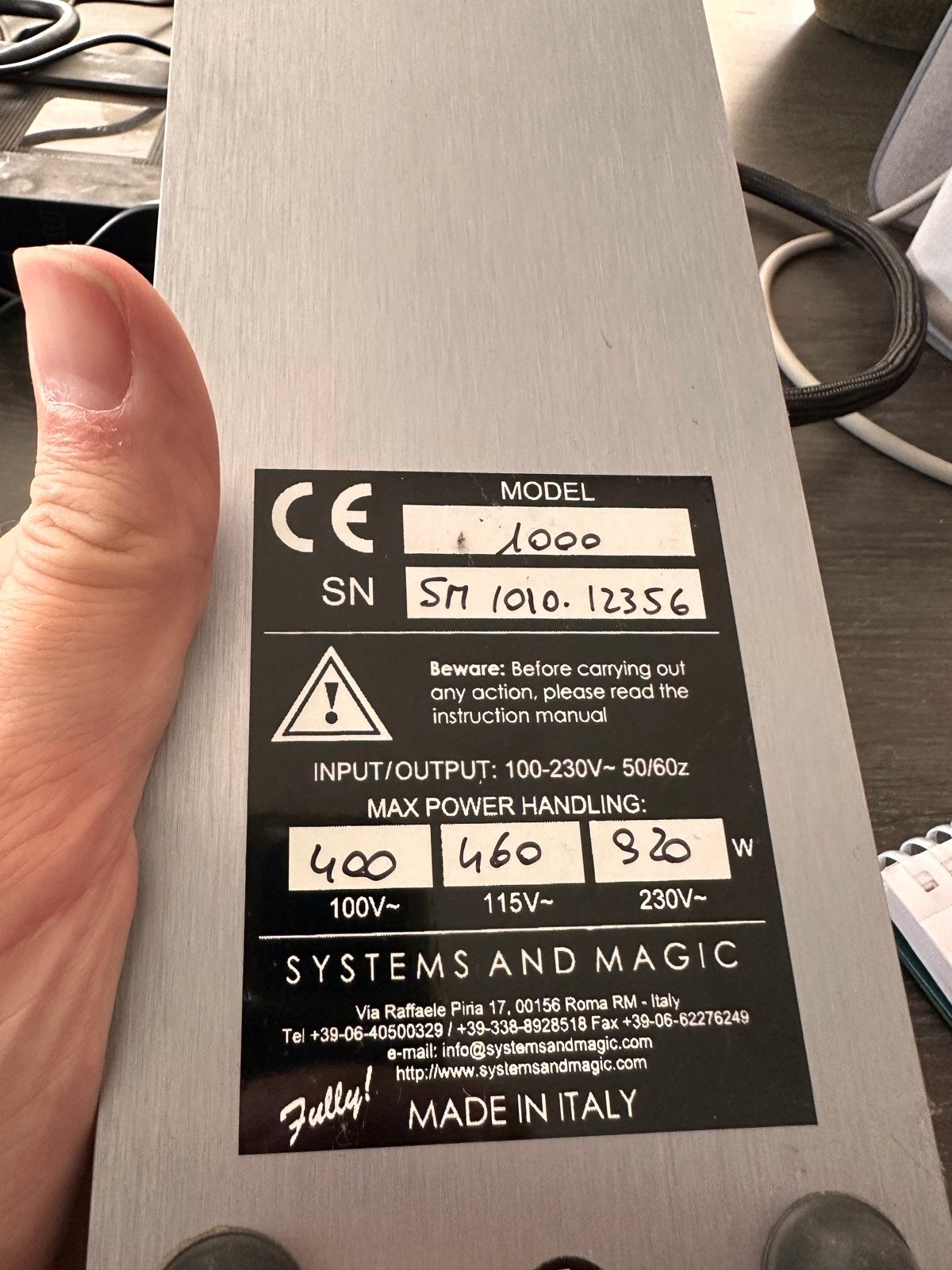 Black Noise 1000 Mains Filters - Hoogwaardige Stroomfilter, Verzenden, Gebruikt, Minder dan 2 meter, Overige kabels