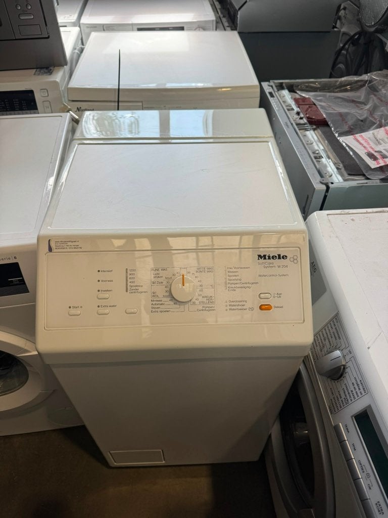 Miele Wasmachine schoon bovenlader bezorging, Witgoed en Apparatuur, Wasmachines, Bovenlader, Ophalen of Verzenden, Zo goed als nieuw