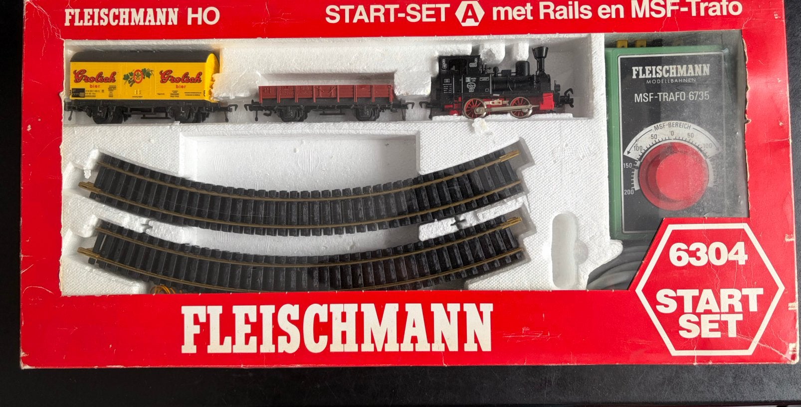 Fleischmann H0 6304 “ STARTSET”., Hobby en Vrije tijd, Gelijkstroom, Fleischmann, Ophalen of Verzenden, Analoog