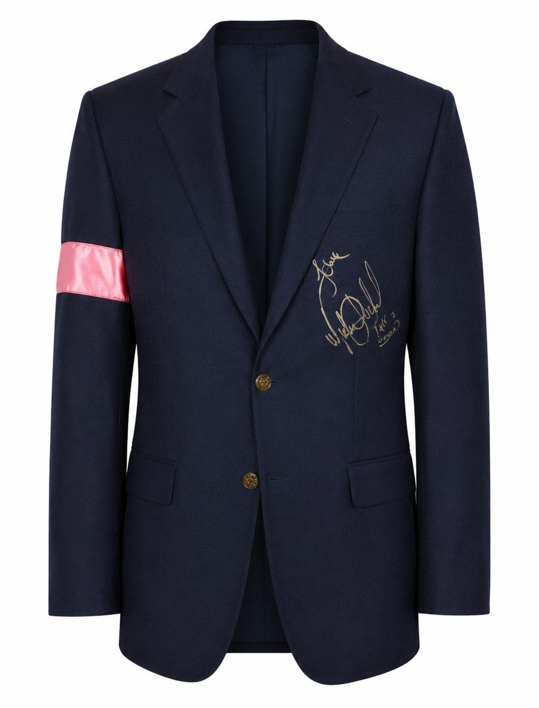 Michael Jackson Jas met Handtekening & Rode Armband, Ophalen of Verzenden, Kleding