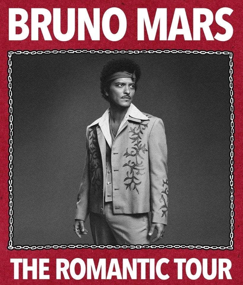 bruno mars romantic tour, 5 juli, Eén persoon, Juli