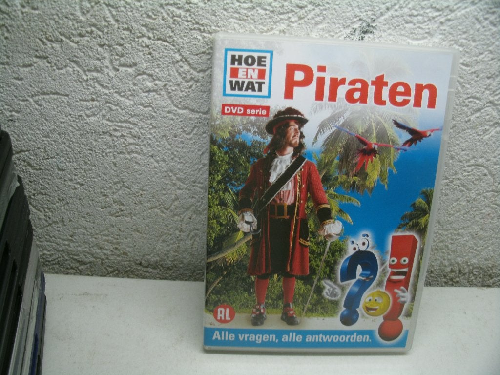 dvd 142k piraten alle vragen, Alle leeftijden, Ophalen of Verzenden, Zo goed als nieuw