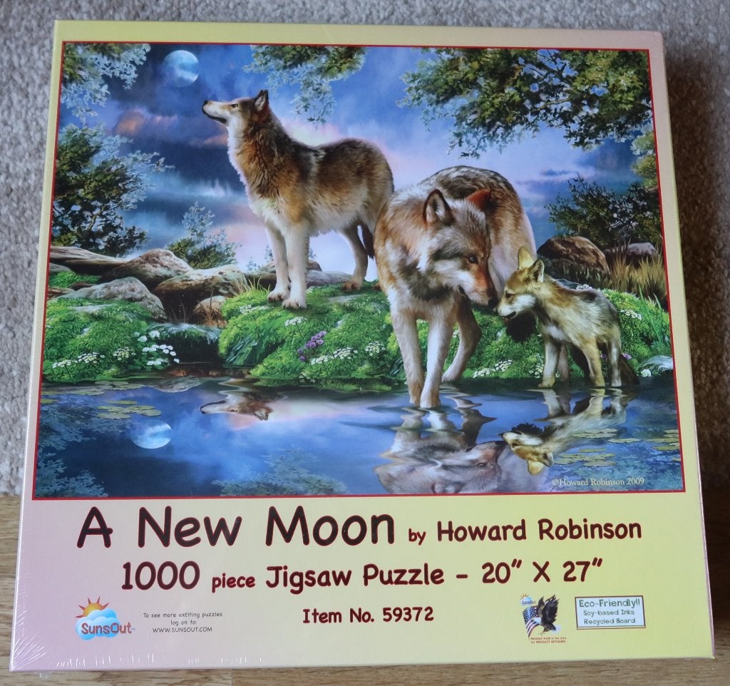 Legpuzzel SunsOut – 1000 stukjes – A New Moon - Nieuw, Ophalen of Verzenden, 500 t/m 1500 stukjes, Nieuw, Legpuzzel