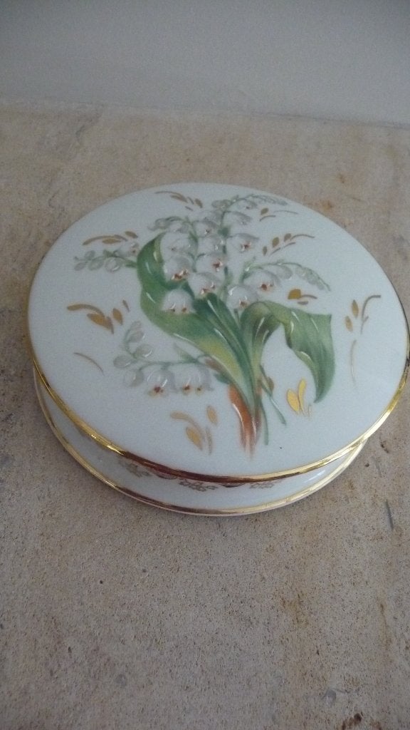 Limoges-porseleinen sieradendoosje, Antiek en Kunst, Ophalen of Verzenden