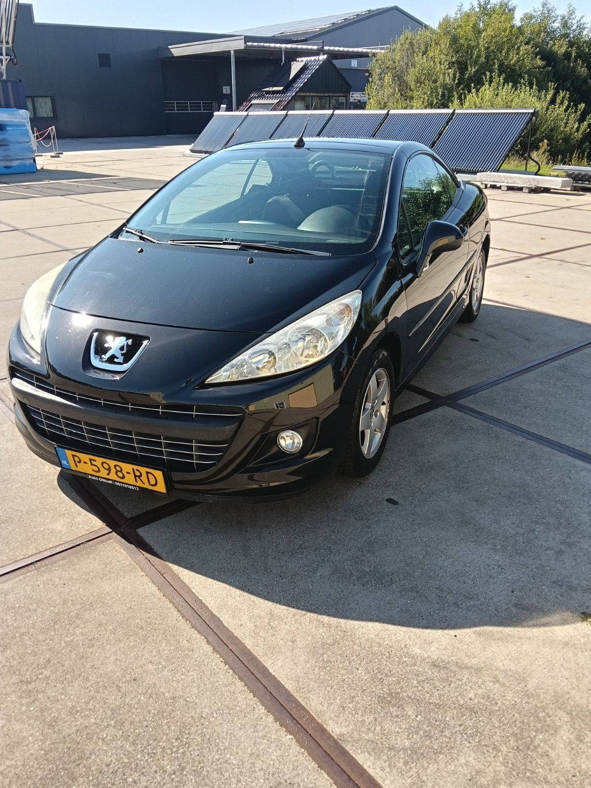 Peugeot 207 cc, Auto's, Voorwielaandrijving, Zwart, 4 cilinders, Cabriolet