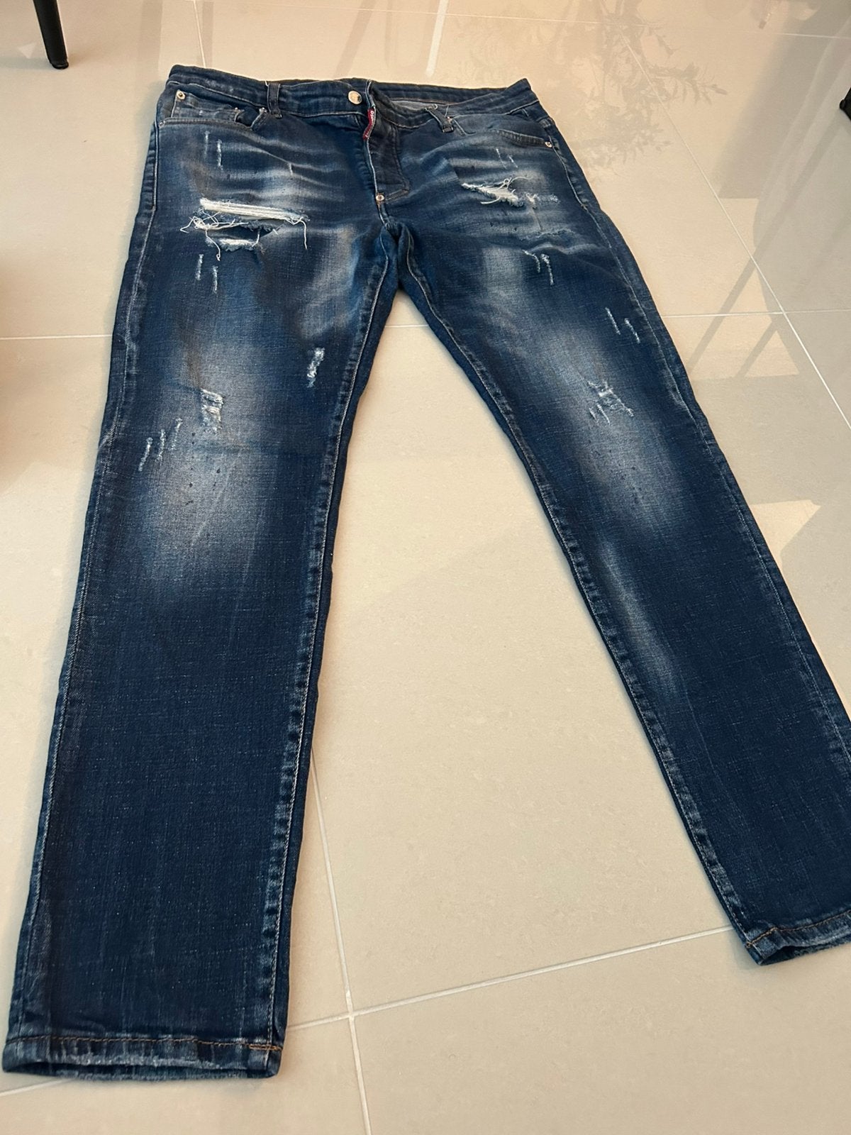 Spijkerbroek Dsquared2  merk broek, Kleding | Heren, Ophalen, Zo goed als nieuw, Blauw