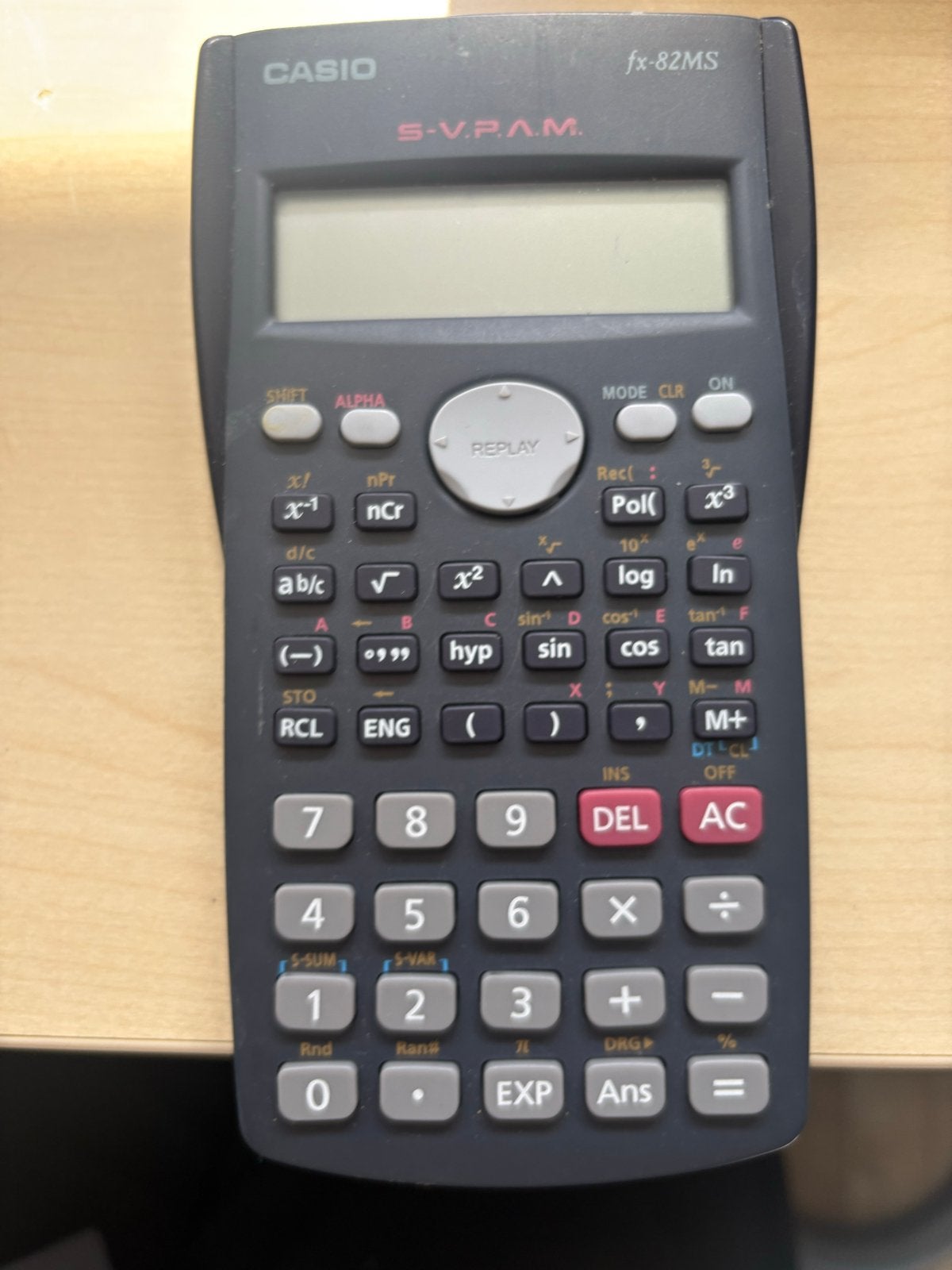 Casio fx-82MS, Ophalen of Verzenden, Gebruikt