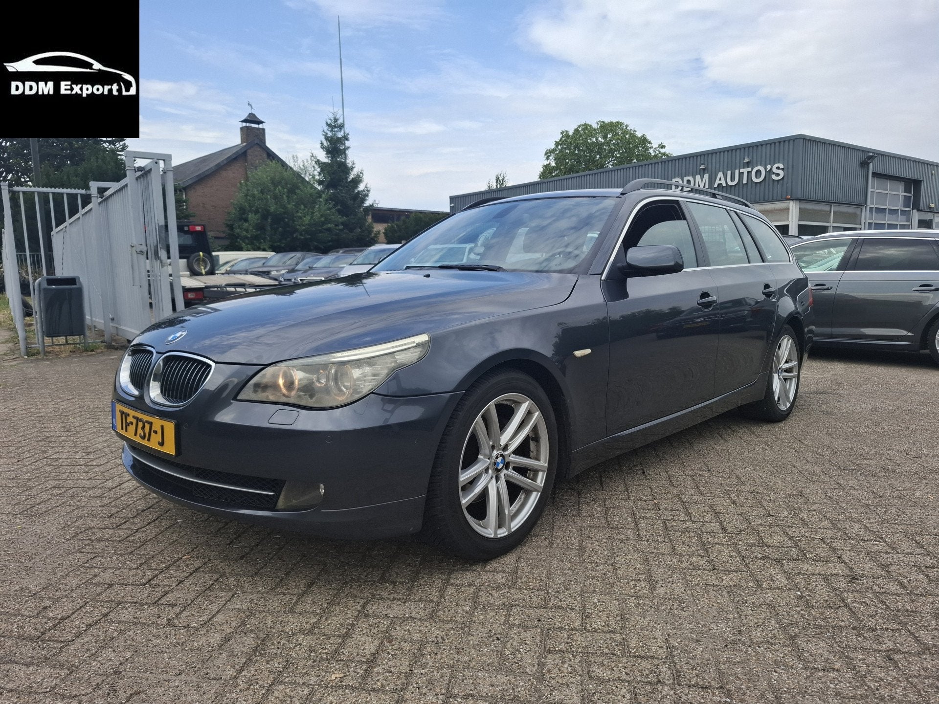 BMW 5 Serie Touring 525i (bj 2008, automaat), Auto's, Achterwielaandrijving, Gebruikt, 2000 kg, 2996 cc