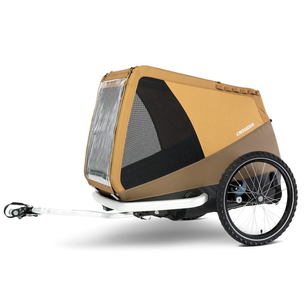 Fietskar Croozer Tammo XXL incl. kussen, Fietsen en Brommers, Fietsaccessoires | Aanhangers en Karren, Ophalen, Vering, Bagagekar