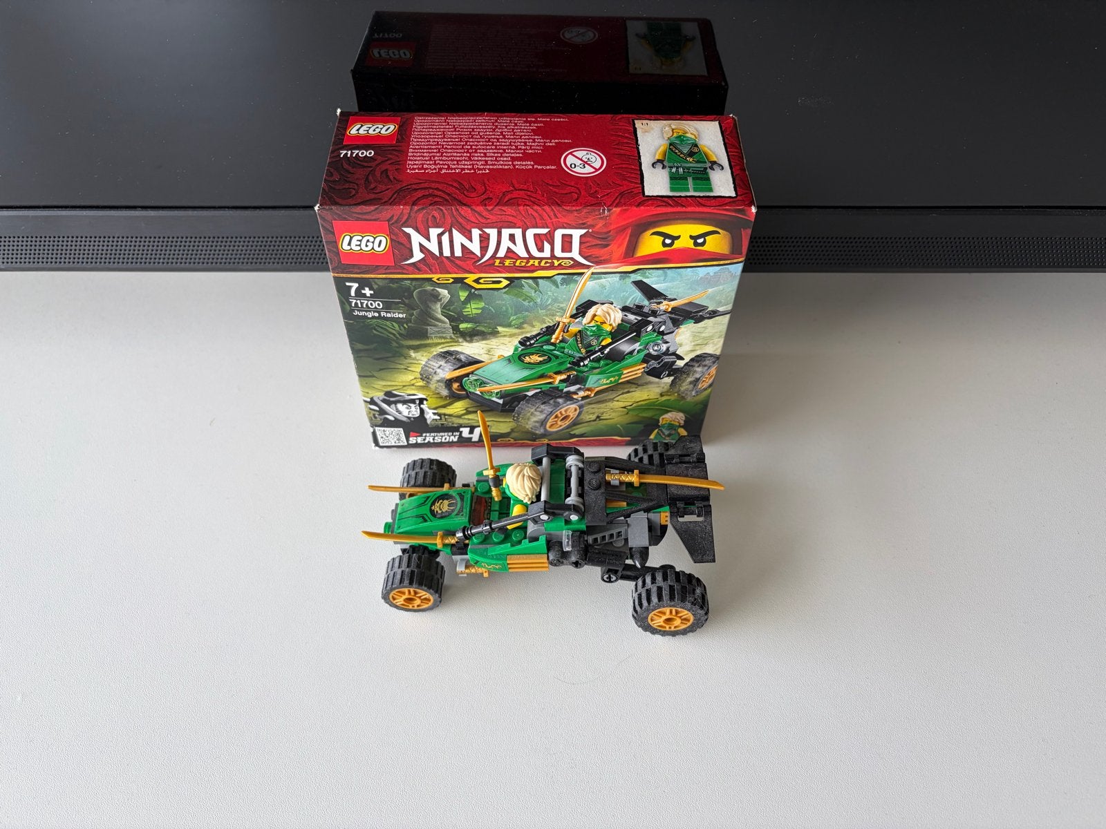 Lego Ninjago 71700 Jungle Raider met Lloyd minifiguur, Lego, Ophalen of Verzenden, Zo goed als nieuw, Compleet