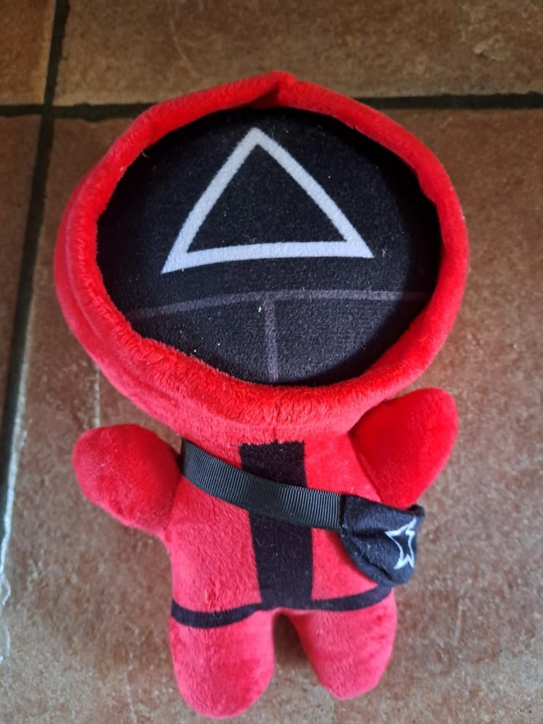 Squad game rood beer pop +/-25cm, Kinderen en Baby's, Speelgoed | Knuffels en Pluche, Ophalen of Verzenden, Beer