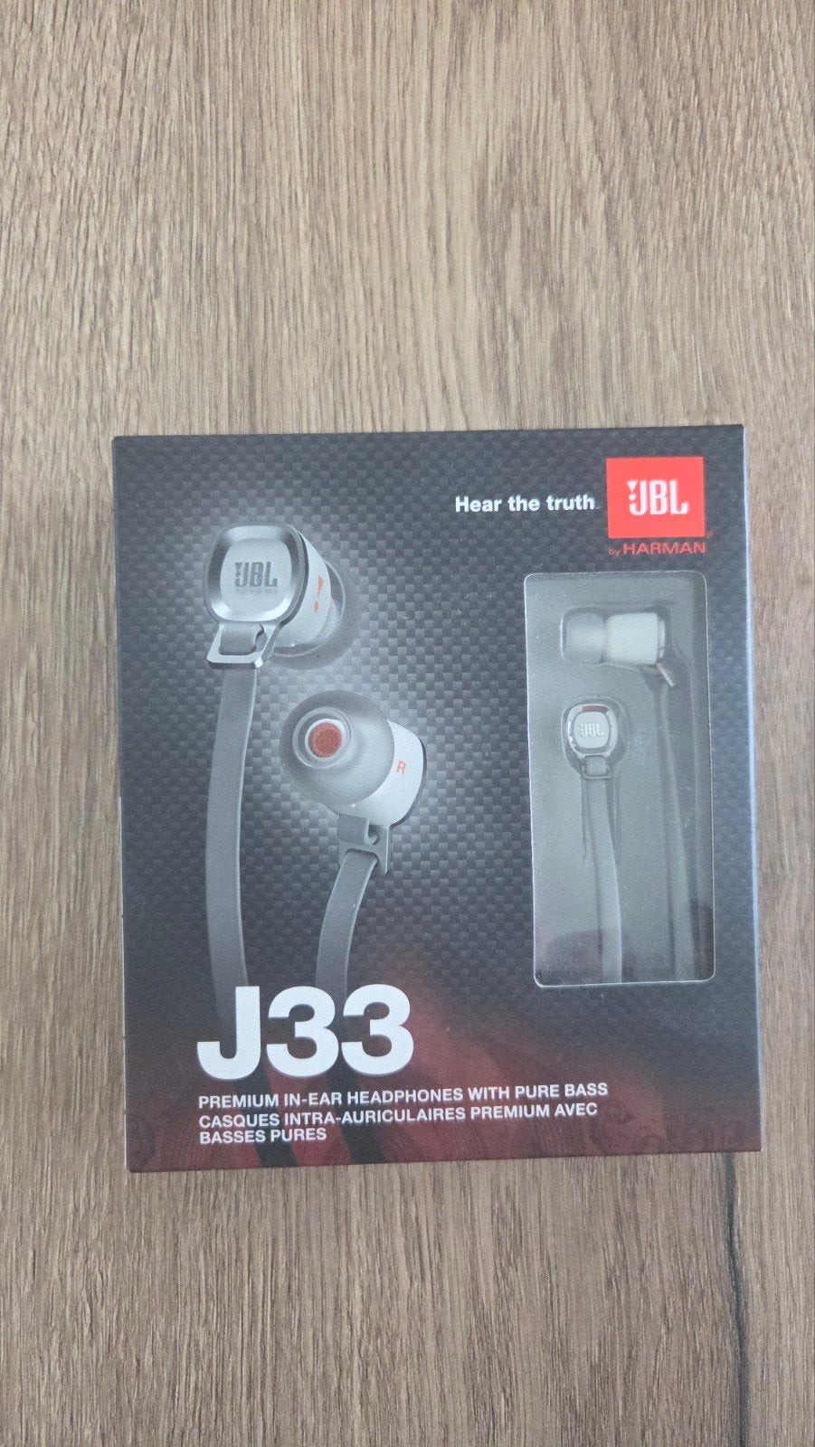 JBL J33 in-ear hoofdtelefoon, Ophalen of Verzenden, Nieuw, Overige merken