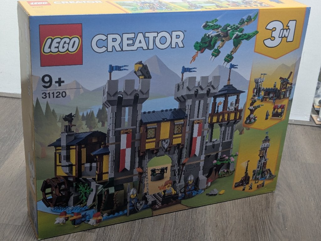 LEGO Creator 31120 Middeleeuws Kasteel 3-in-1, Lego, Nieuw, Ophalen of Verzenden, Compleet