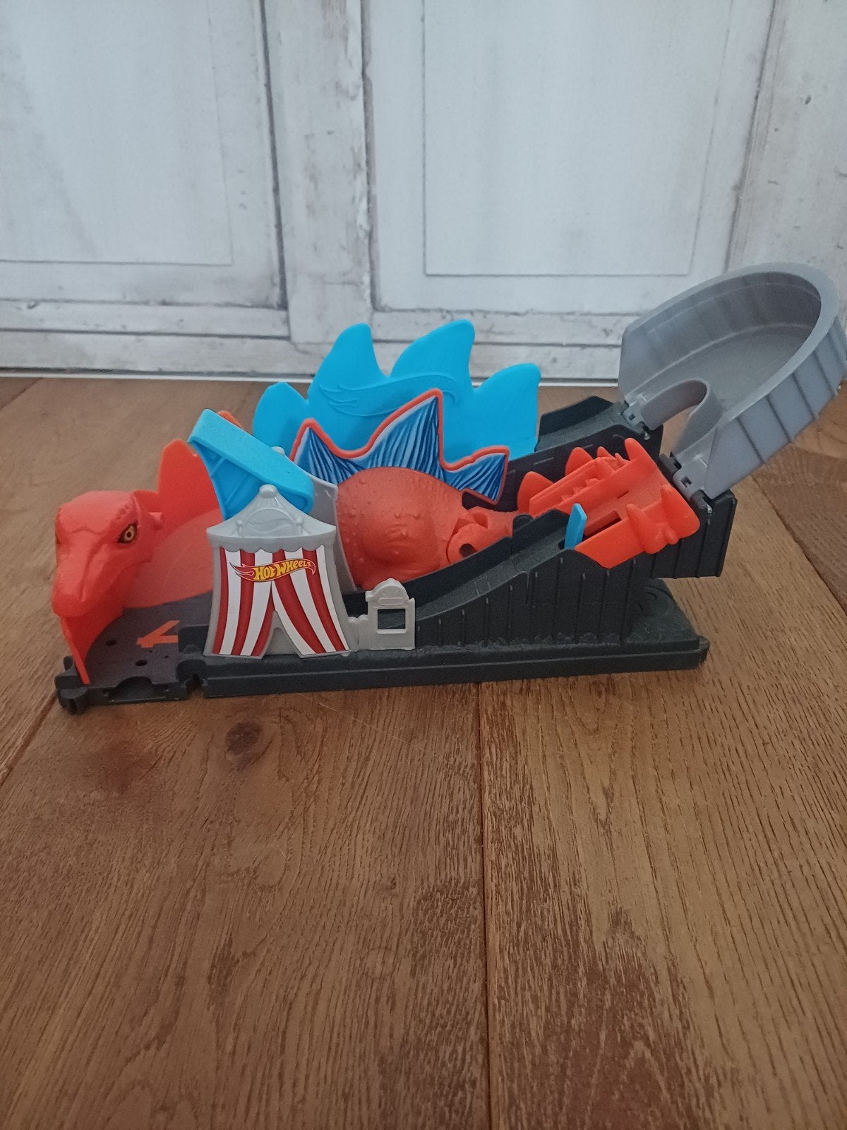 Hot Wheels Dino Achtbaan Aanval Speelset, Ophalen, Gebruikt