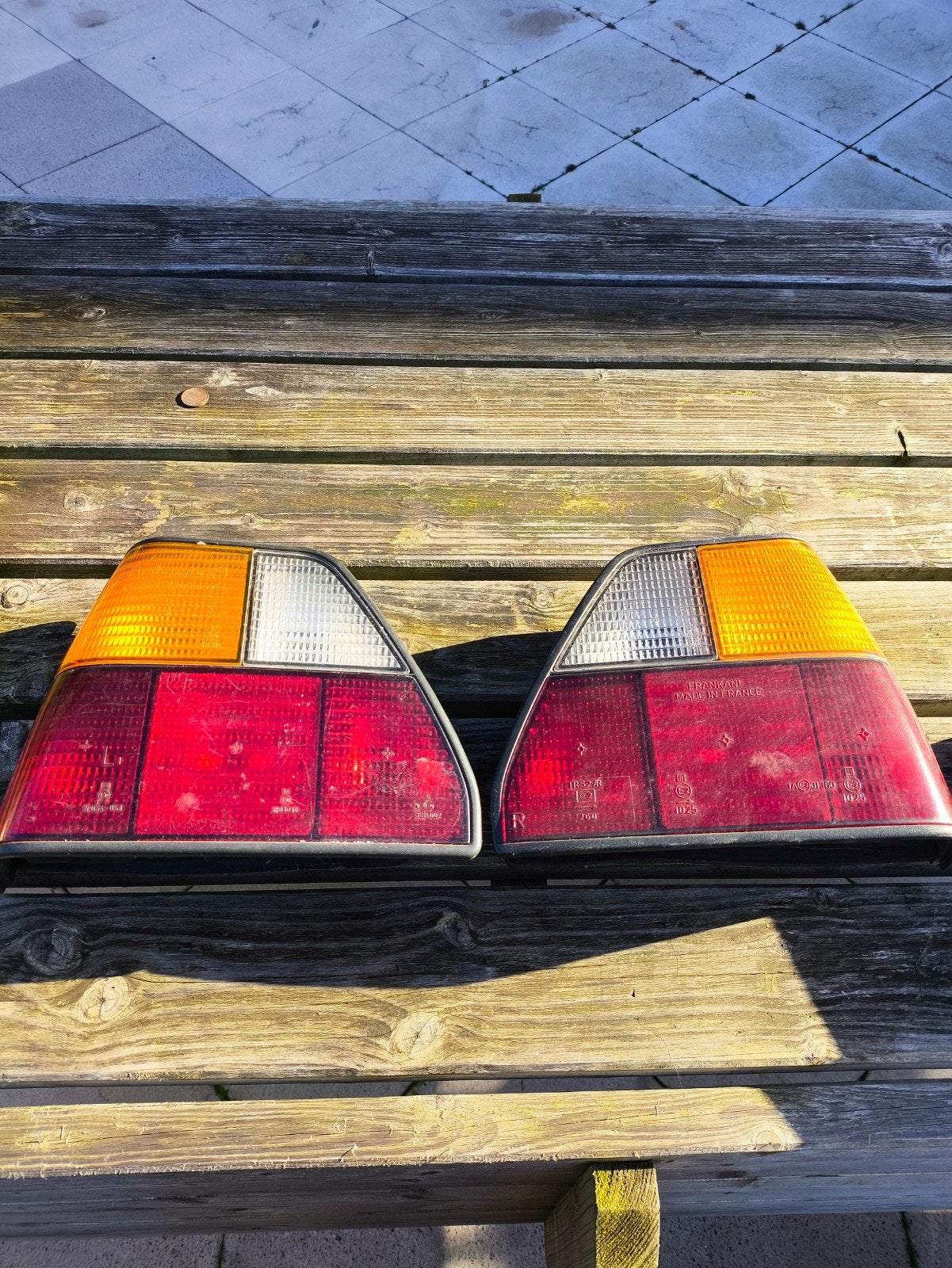 Golf type 2 GTI achterlichten., Auto-onderdelen, Ophalen, Gebruikt, Volkswagen