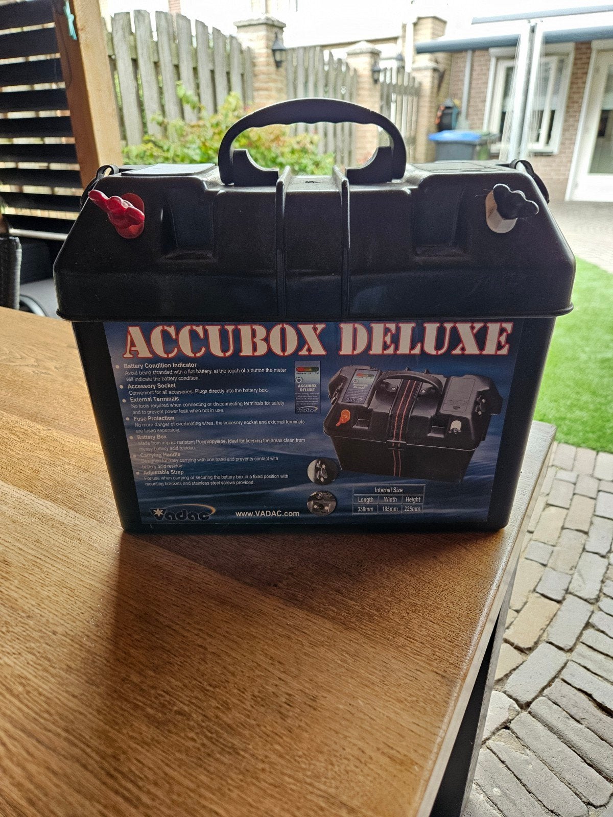 Gratis Accu bak, Ophalen