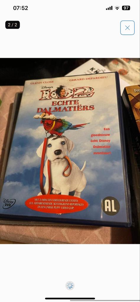 101 Dalmatiërs & 102 Echte Dalmatiërs DVD's, Ophalen of Verzenden, Zo goed als nieuw