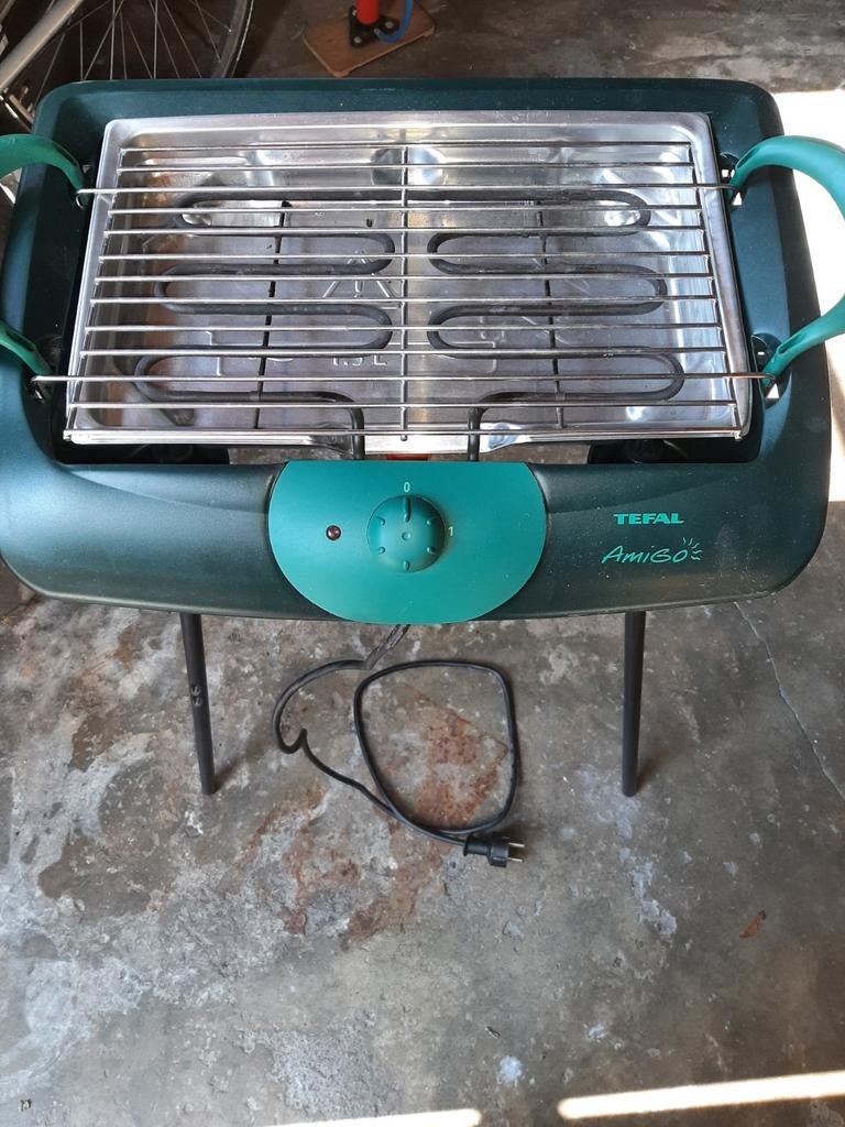 Tefal Amigo elektrische barbecue 2100W, Ophalen of Verzenden, Gebruikt, Tefal