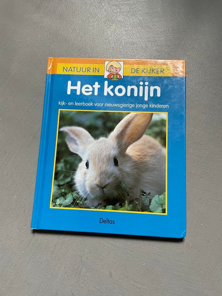 Het konijn kijk en leerboek, Boeken, Ophalen of Verzenden, Zo goed als nieuw, Konijnen of Knaagdieren