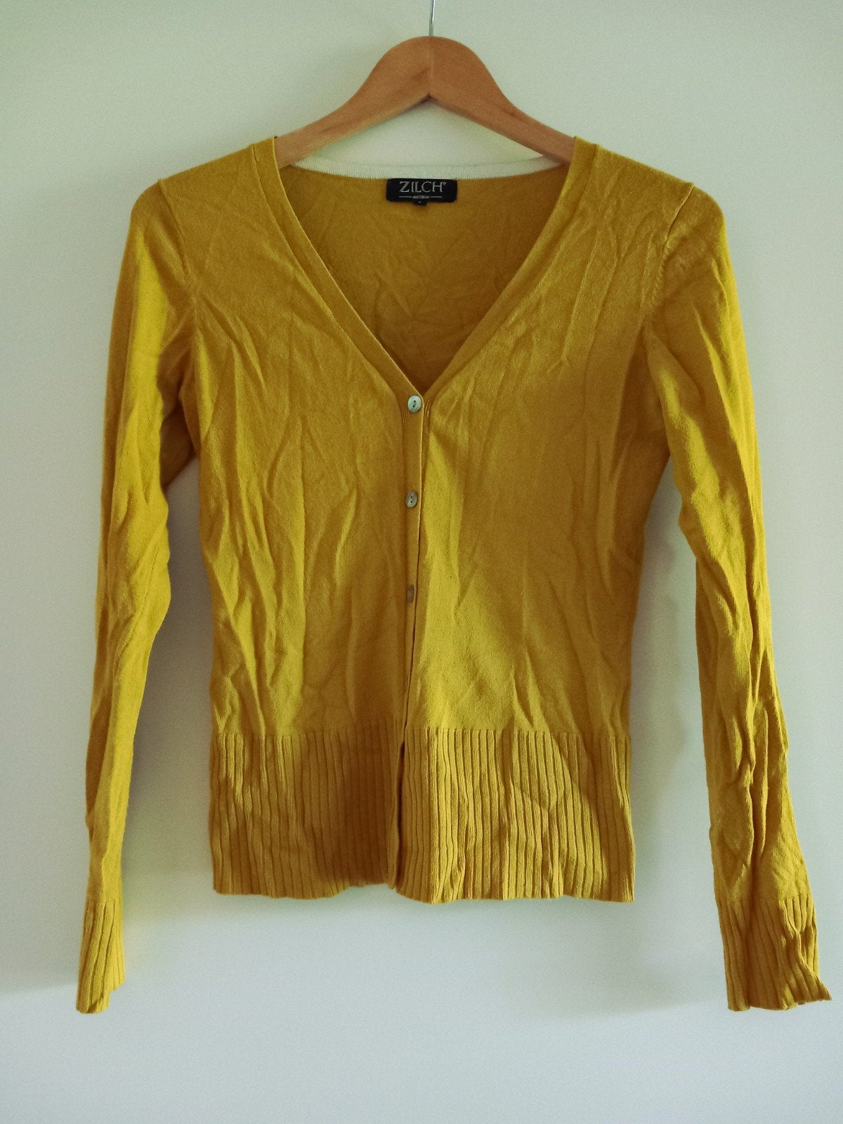 Zilch vestje mosterd geel maat S, Kleding | Dames, Ophalen of Verzenden, Zo goed als nieuw, Maat 38/40 (M), Geel