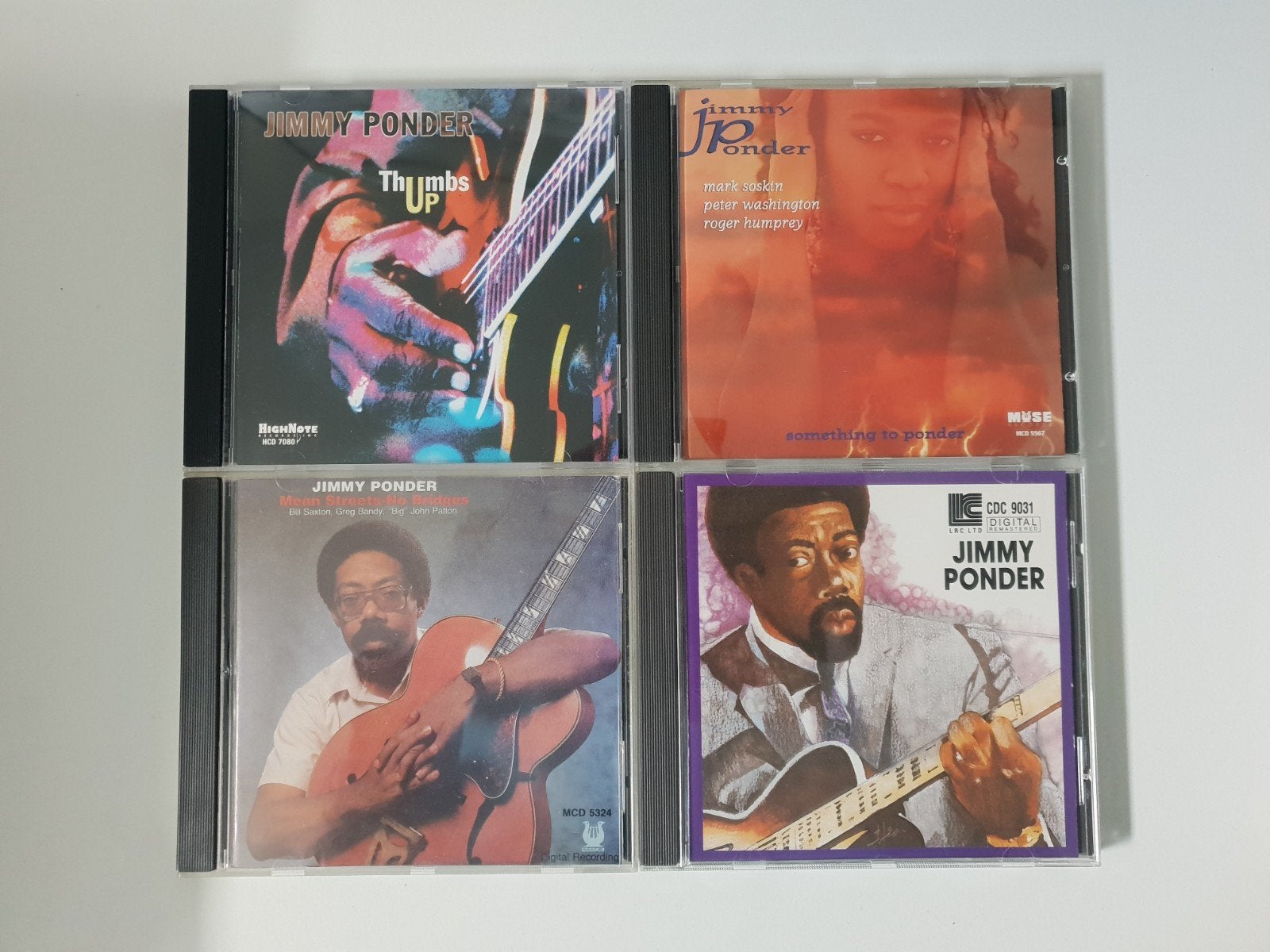 Jimmy Ponder collectie 8 CD's, Ophalen of Verzenden, Zo goed als nieuw